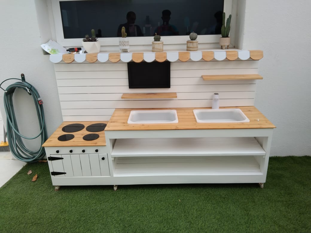 2 levels Mud kitchen - 160cm