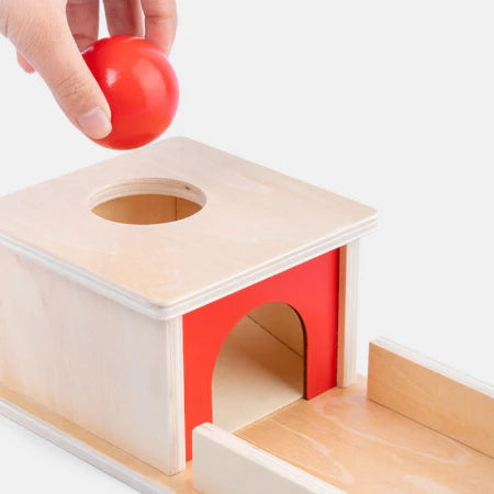 Object Permanence Box with Tray