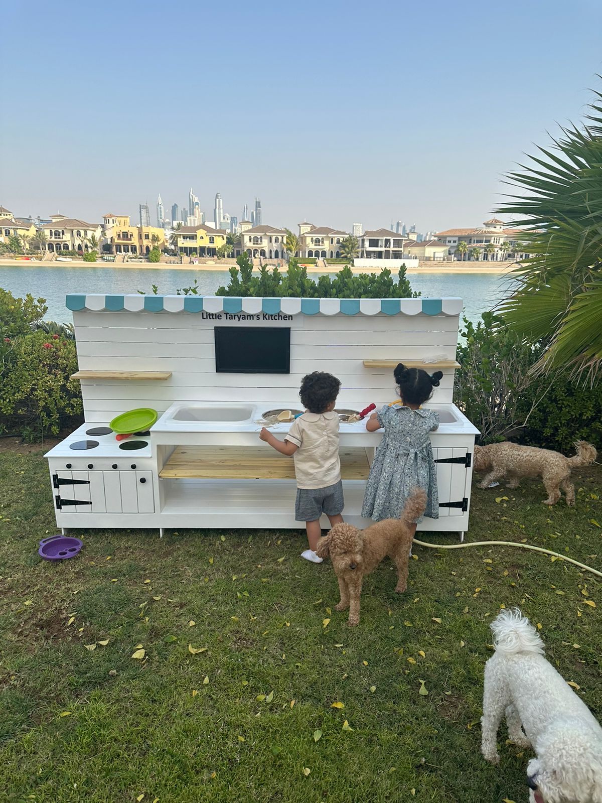 Double Mud Kitchen